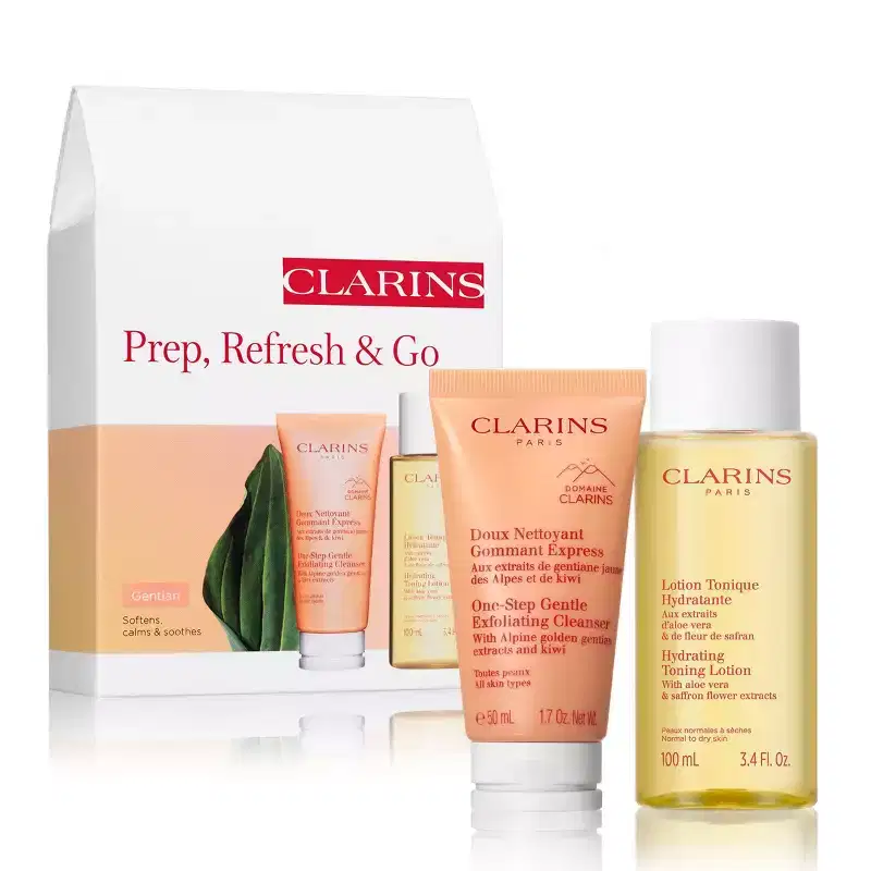 Clarins Face Cleansing Set - 2pc - Ulta Beauty: Alcohol-Free, Gel Form, For Normal Skin, Travel Size