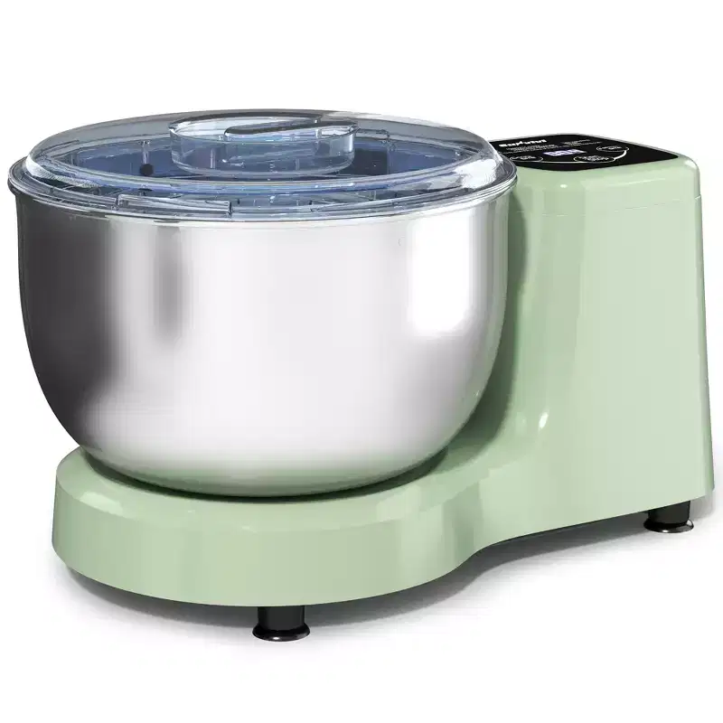 Heynemo Electric Dough Maker with Ferment Function, 5.3QT Dough Mixer with Adjust Time, Household Stand Mixer Kitchen Flour Kneading Machine, Green