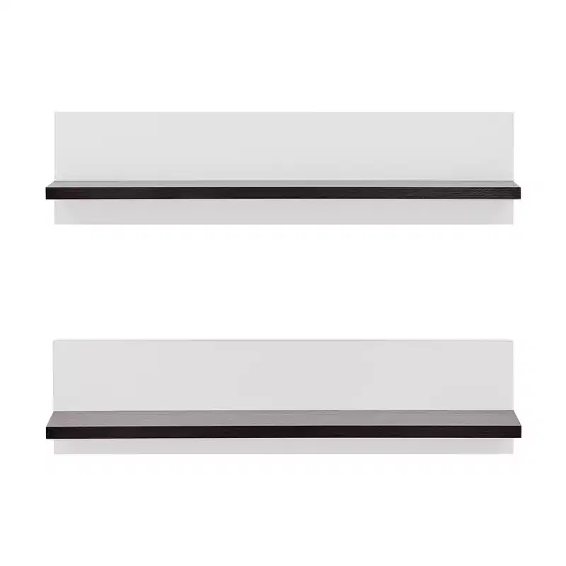 23.62 Set of 2 Repose Display Photo Ledge Shelves - Danya B.
