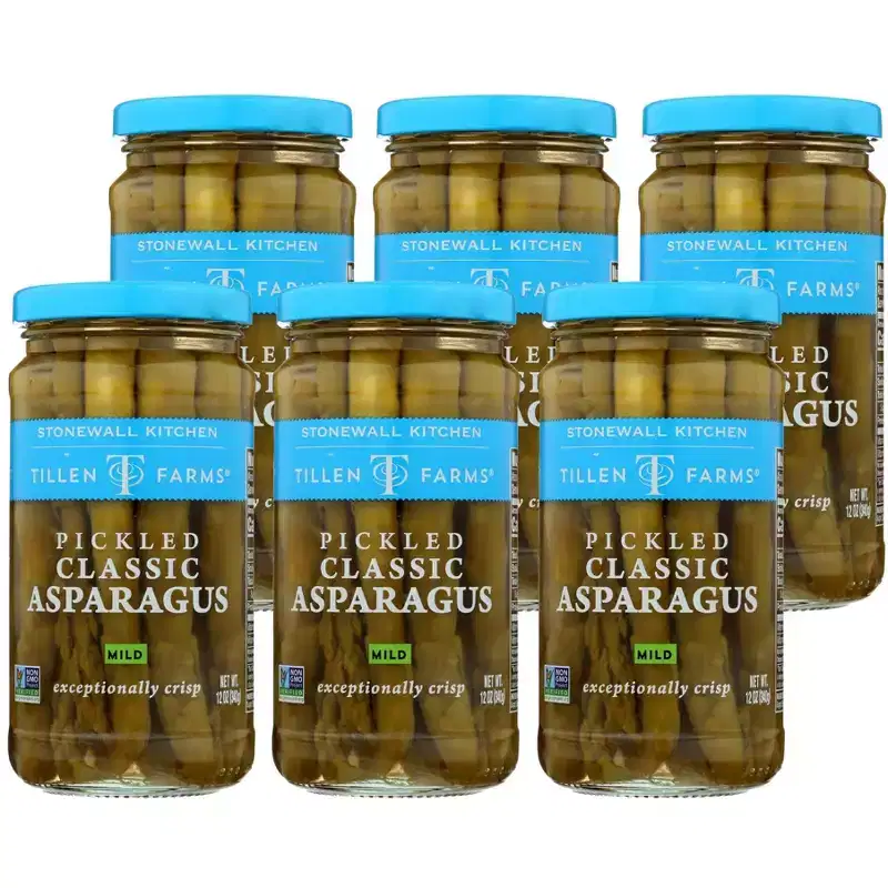 Tillen Farms Pickled Classic Asparagus - Case of 6/12 oz