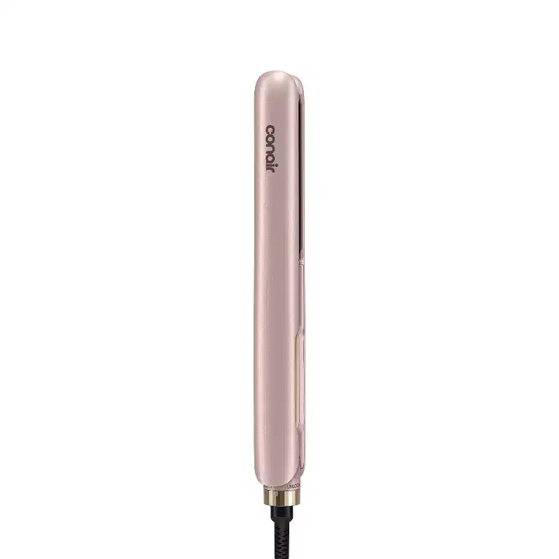 INFINITI PRO CONAIR Frizz-Free Flex Flat Iron: 455 Max Heat, 10 Heat Settings, 30-Second Heating, 1" Plate Size