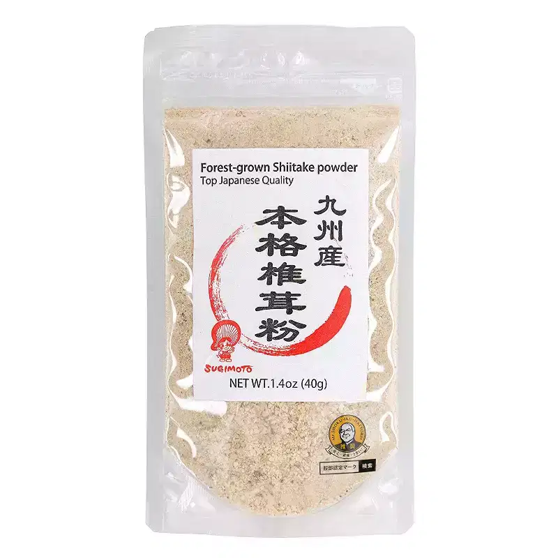 Sugimoto Co., Ltd. - Forest-Grown Japanese Shiitake Powder 40g, Natural Umami Booster
