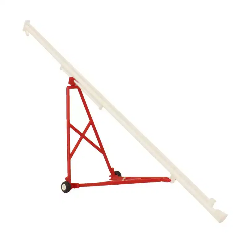 Standi Toys 1/64 Red and White Plastic Grain Auger (80 Feet to Scale) ST126