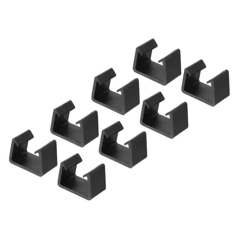 Sofa Rattan Furniture Clamps Fixed Connection Chair Fasteners Clips Black