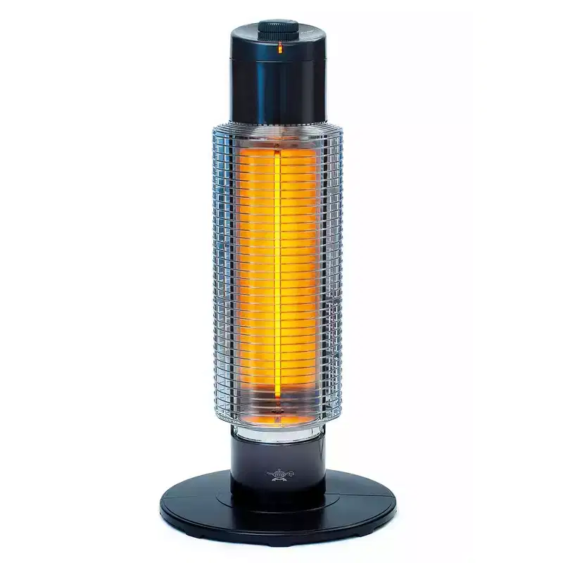 Sengoku HeatMate Portable Instant Heat Graphite Medium Tower Electric Heater for Small Areas in Homes, Offices, and Workshops
