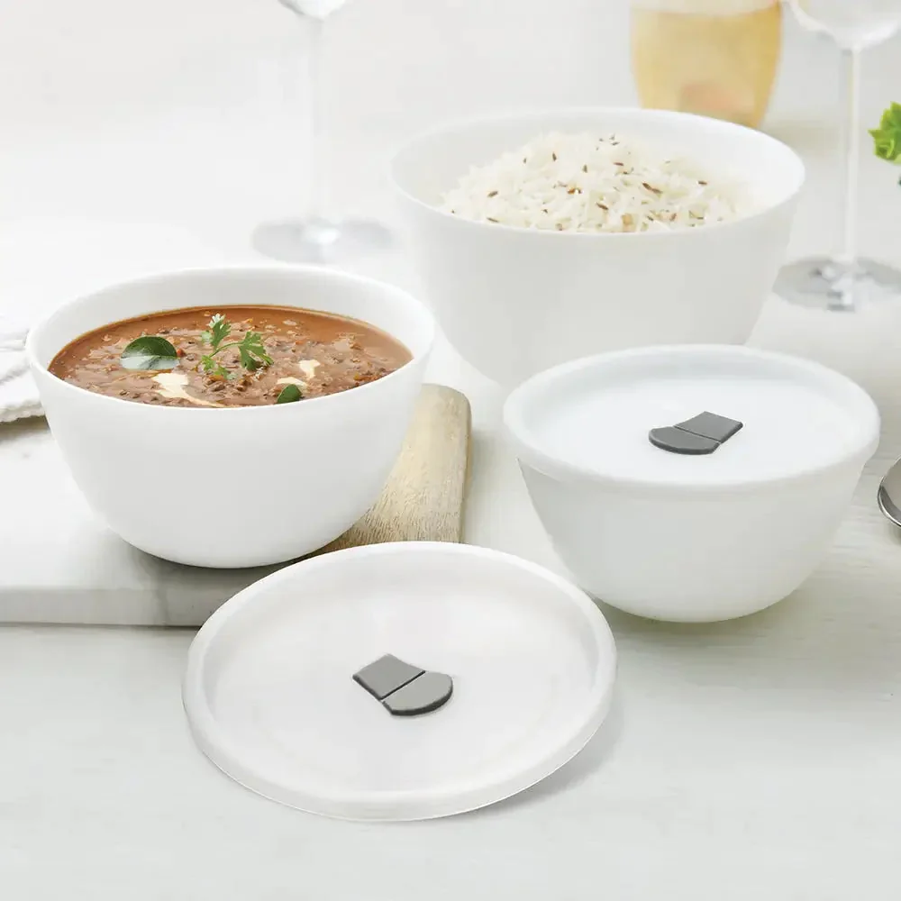 Mixing Bowl with Lid Set of 3