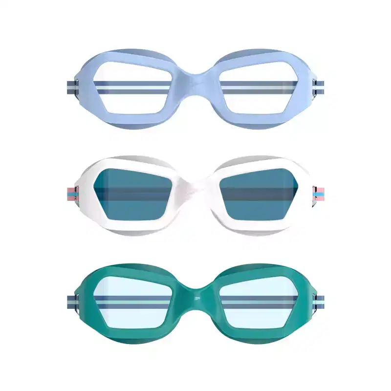 Speedo Endcap Adult - 3pk: Anti-Fog Polycarbonate Swim Masks, Ages 14+