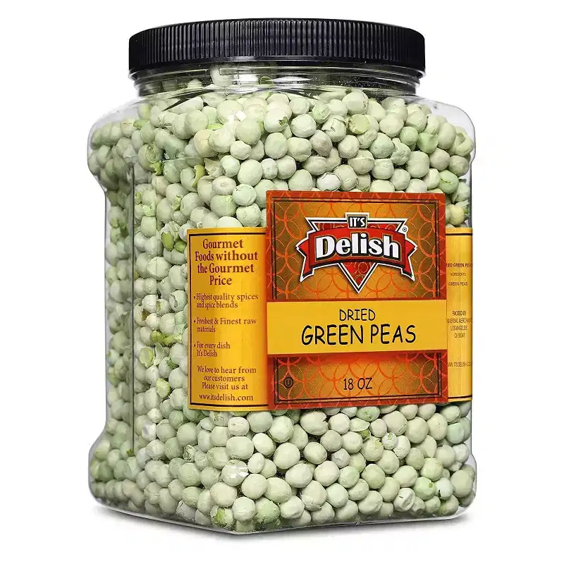 Freeze Dried Peas 18 Oz Jumbo Jar