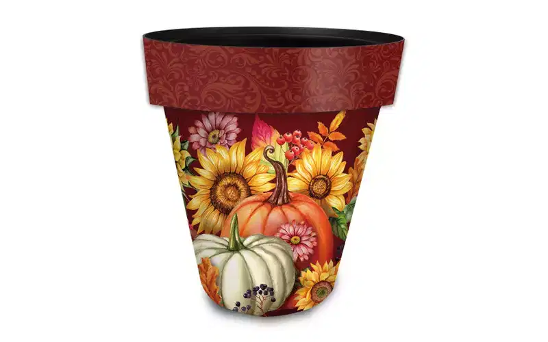 Briarwood Lane Fall Planter 14 x 15 x 15 Fall Beauty Large For Fall Planter