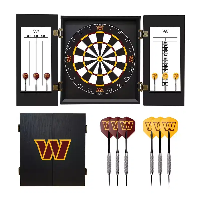 NFL Washington Commanders Fan's Choice Dartboard Set