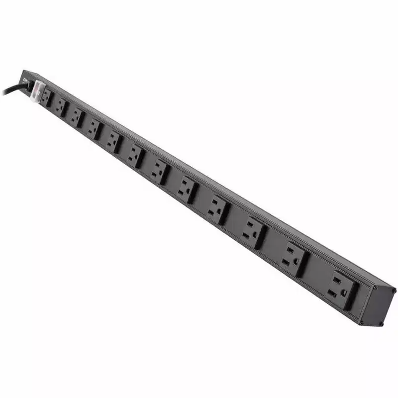 Tripp Lite 36 12-Outlet Vertical Power Strip w/ 15ft Cord - Black