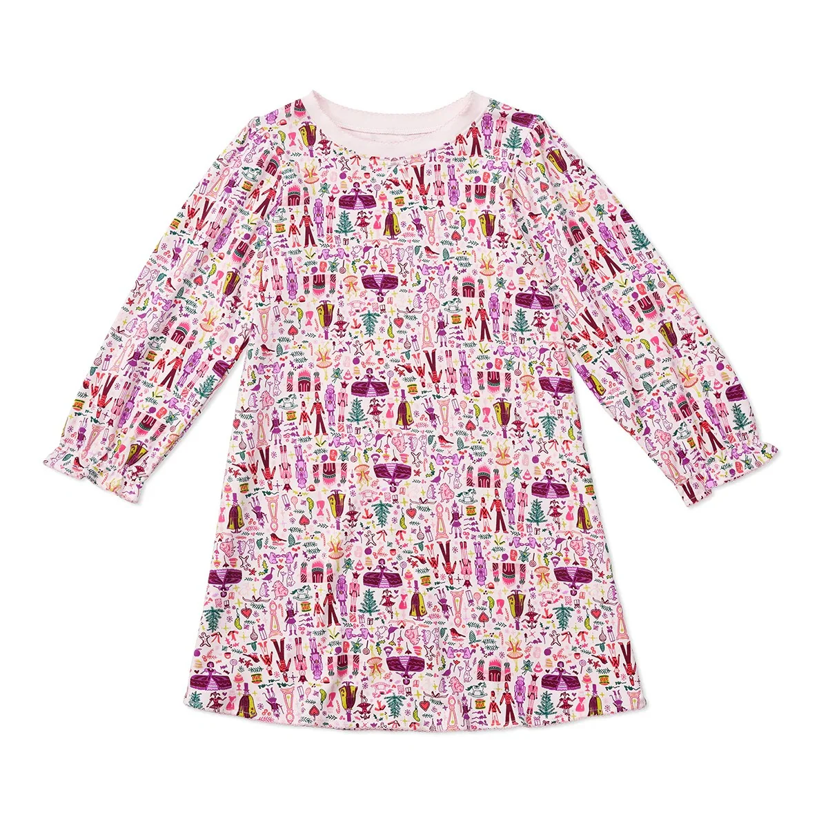 Nutcracker Christmas Pajama Dress