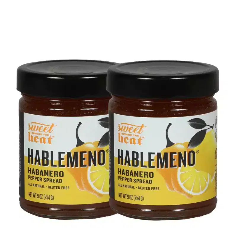Chili Dawg's Foods of Fire 9 oz Gluten Free Hablemeno Pepper Spread - Pack of 2