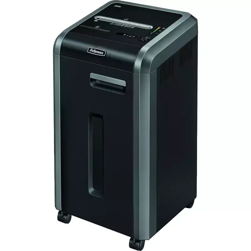 Fellowes Powershred 225i 100% Jam Proof 22-Sheet Strip-Cut Commercial Grade Paper Shredder (3322001)
