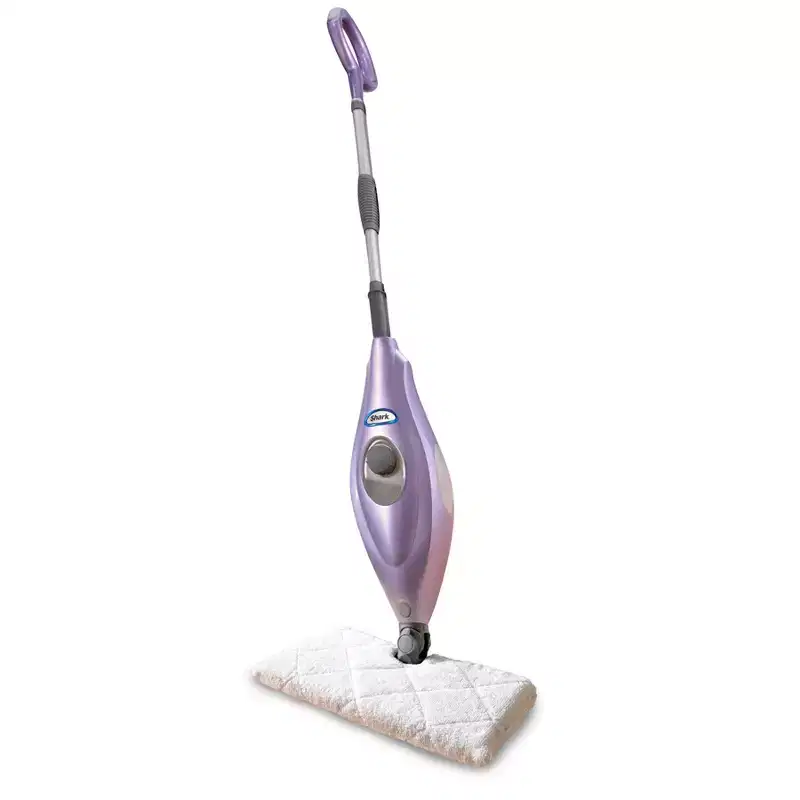 Shark Steam Pocket Mop for Sanitizing Sealed Hard Floors S3501 12" Cleaning Path Purple