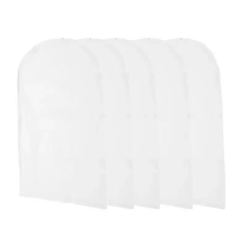 Unique Bargains Dustproof Garment Bag 31.5x23.62 5 Pcs