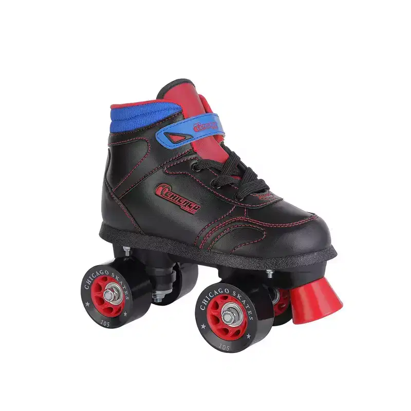 Chicago Skates Boys' Sidewalk Roller Skates - Black