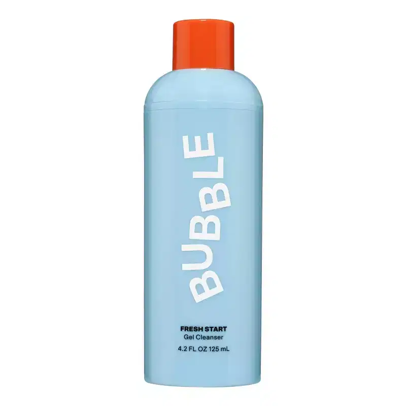 Bubble Skincare Fresh Start Gel Cleanser - 4.2 fl oz: Paraben-Free, Vegan, For Normal and Oily Skin