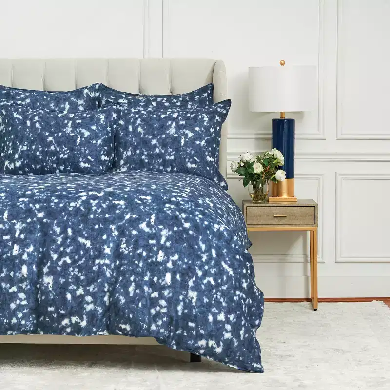 EY Essentials Shaleena Navy King Duvet Cover