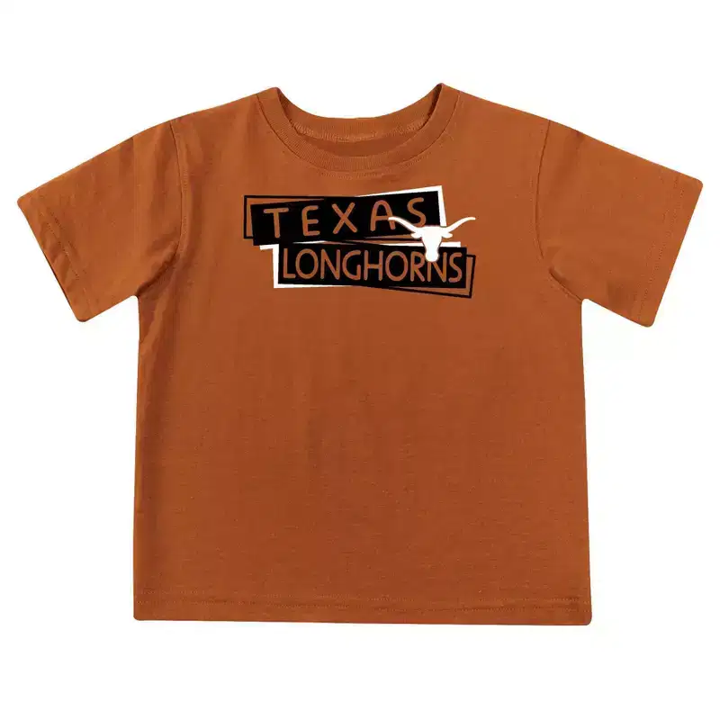 NCAA Texas Longhorns Toddler Boys' 2pk Short Sleeve and Long Sleeve T-Shirts