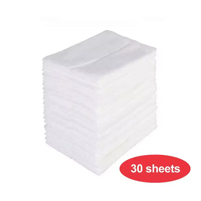 Dry Mop Refills, 30 Count  Multi-Surface Cleaning Cloths for Dust Mops, Traps Dirt, Dust & Pet Hair on Hardwood, Tile & Vinyl Floors
