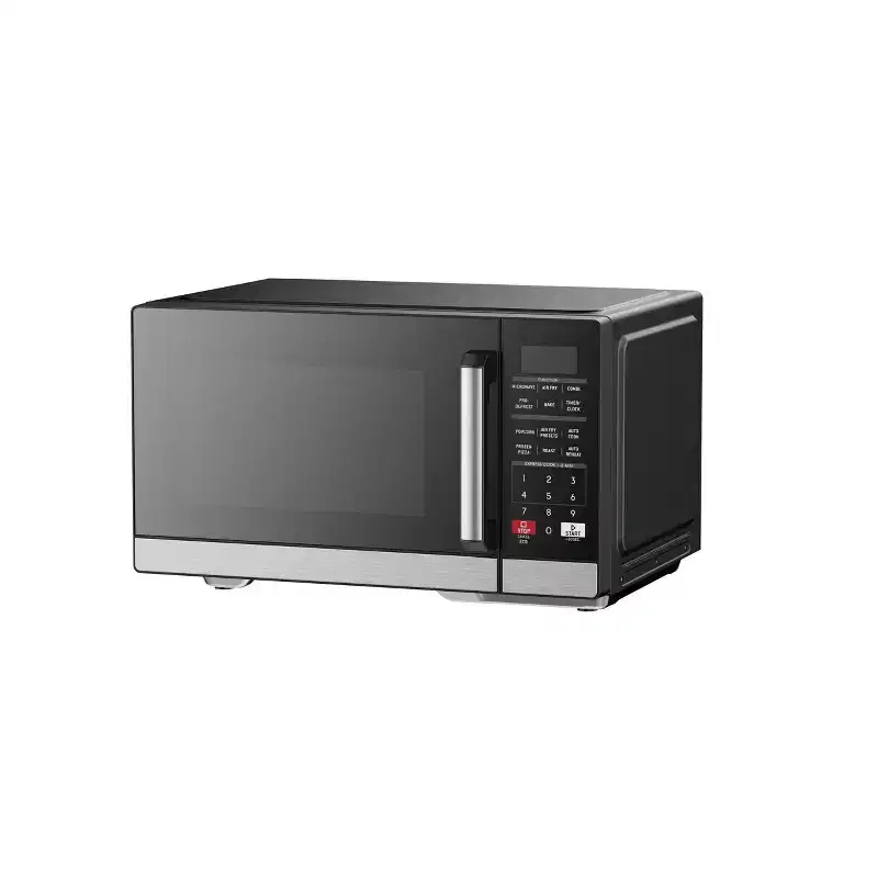 Cuisinart 0.9 cu ft Microwave Air Fryer: 900W Countertop Convection Oven, 13 Programs, Silver, 1-Year Warranty