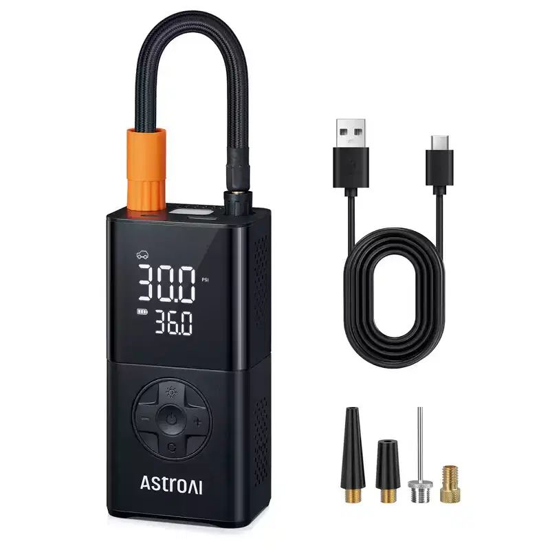 AstroAI L7 Tire Inflator 150PSI Cordless Portable 4000mAh Air Compressor