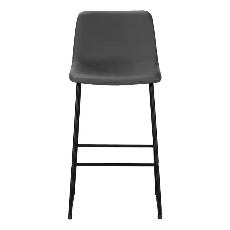 Modern Leather Bar Stool