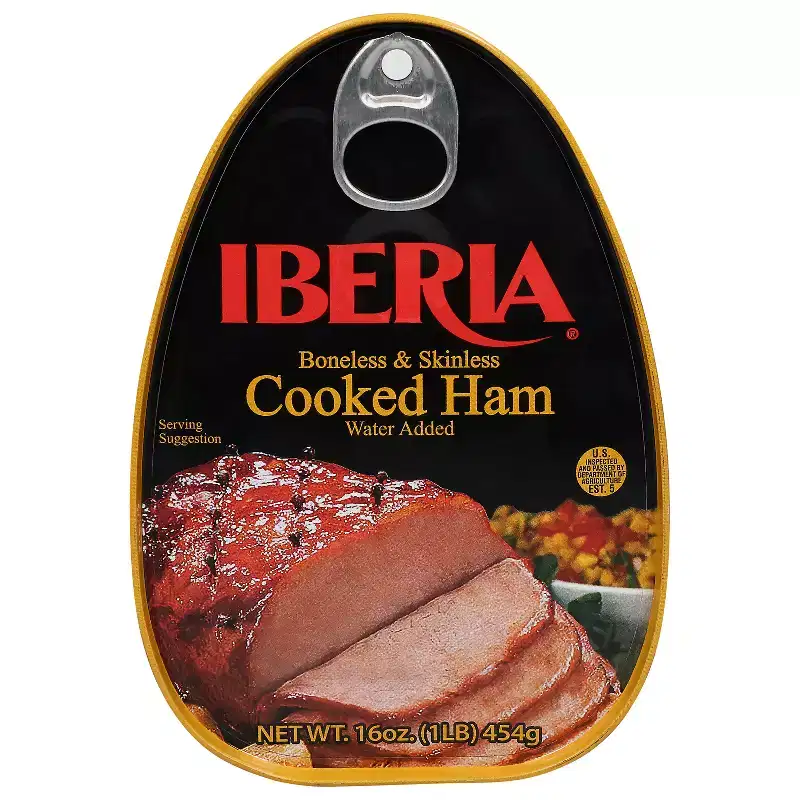 Iberia Boneless & Skinless Cooked Ham - 16oz