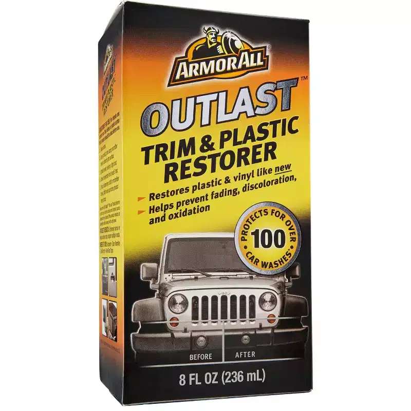 Armor All 8oz Outlast Trim and Plastic Restorer Automotive Protector