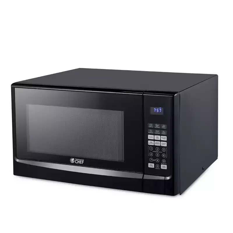 COMMERCIAL CHEF Countertop Microwave Oven 1.4 Cu. Ft. 1100W