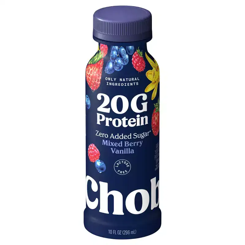 Chobani 20g Protein Mixed Berry Vanilla Yogurt Drink - 20g Protein 10 fl oz