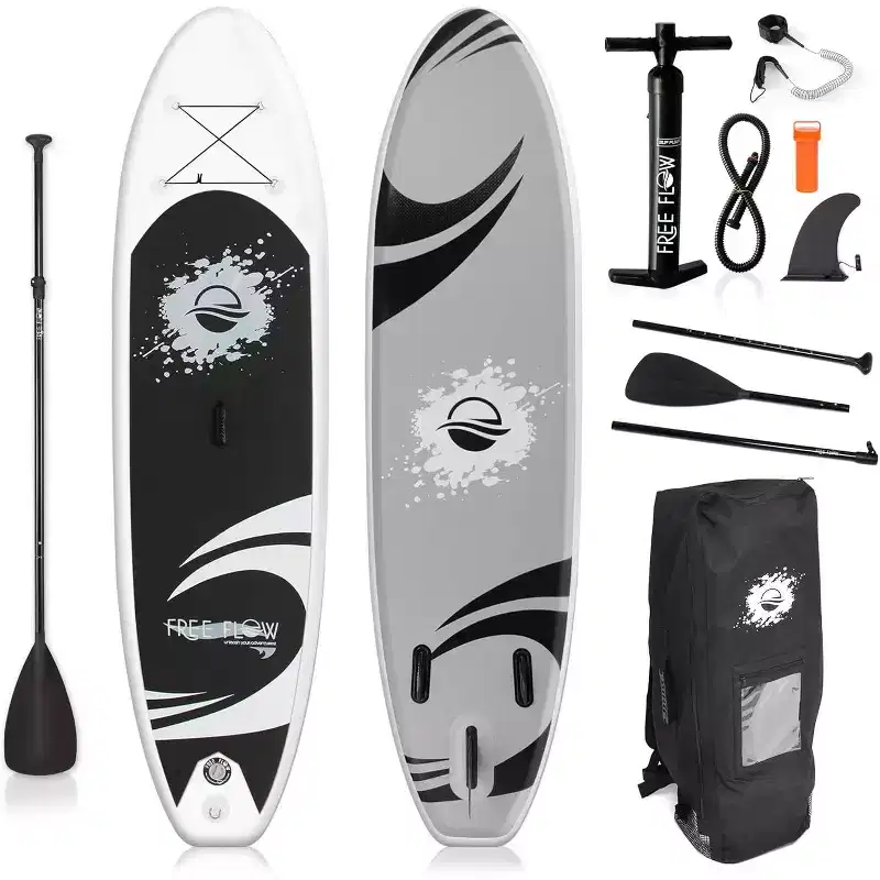 SereneLife Adult Inflatable Stand-Up Paddle Board - SLSUPB06.5