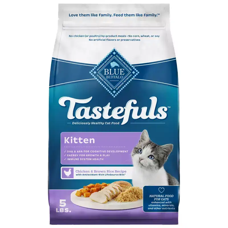 Blue Buffalo Tastefuls with Chicken Natural Kitten Dry Cat Food