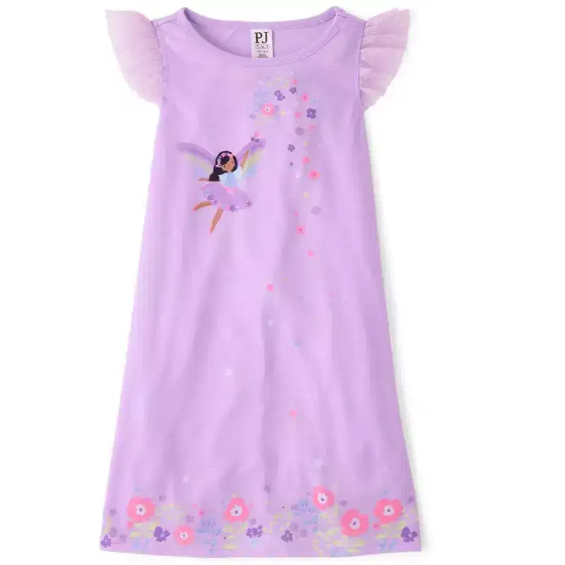 The Children's Place Girls Sleeveless Fairy Nightgown