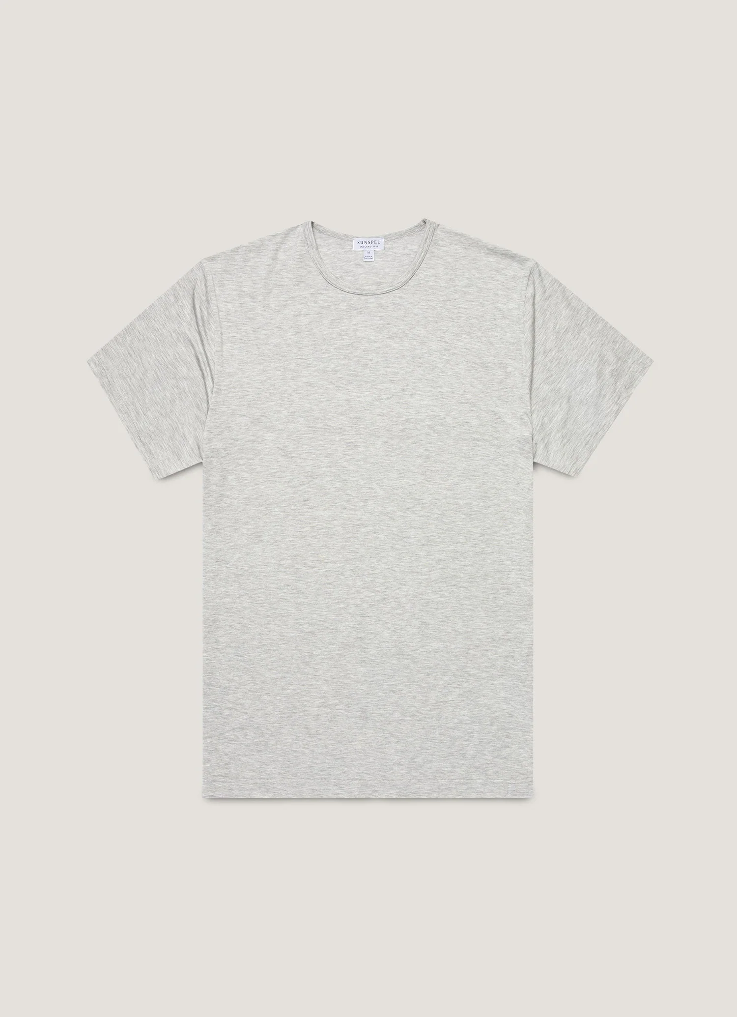 Men's Tencel&trade; T-shirt in Grey Melange
