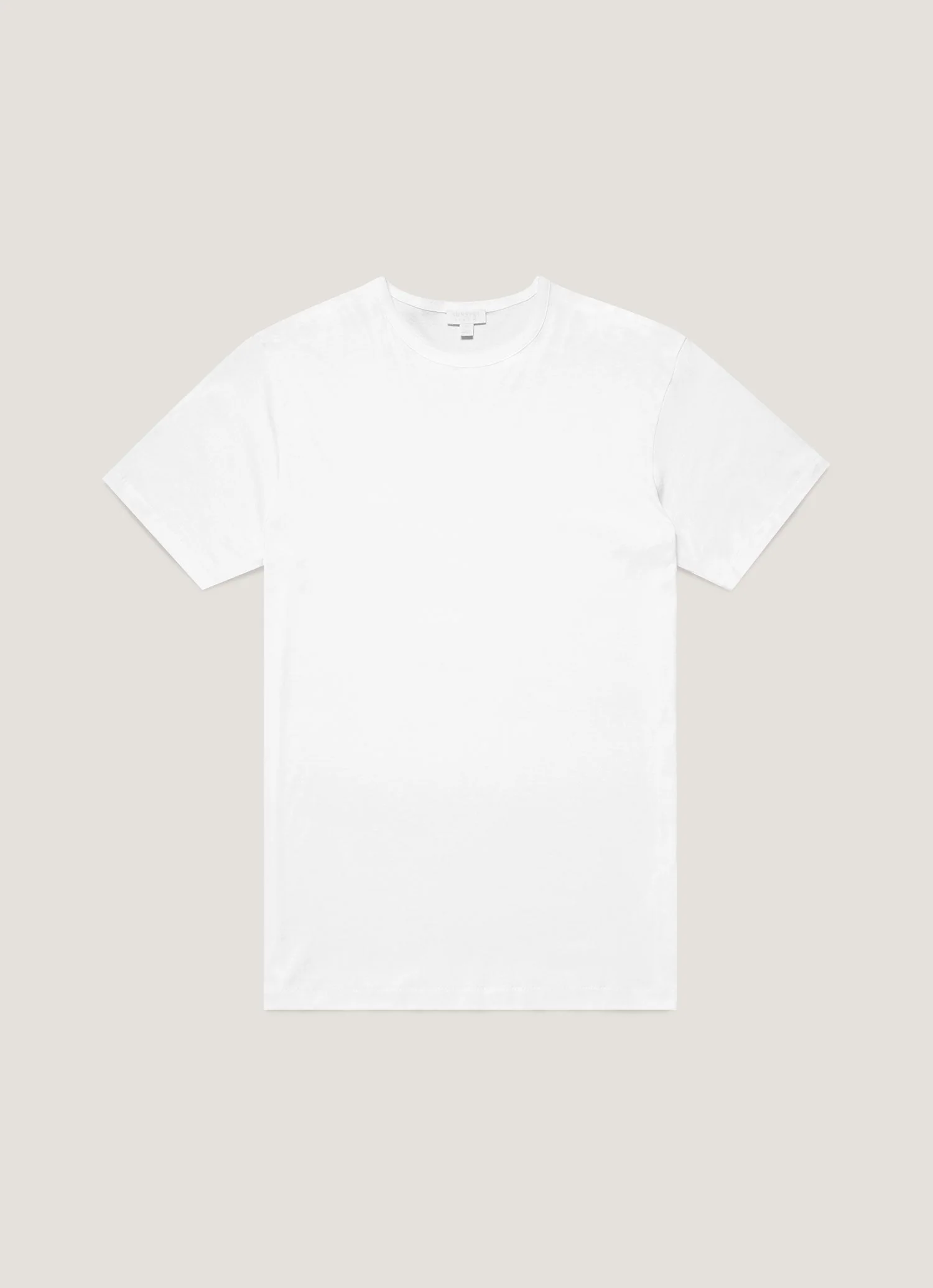 Men's Cotton T-shirt in White
