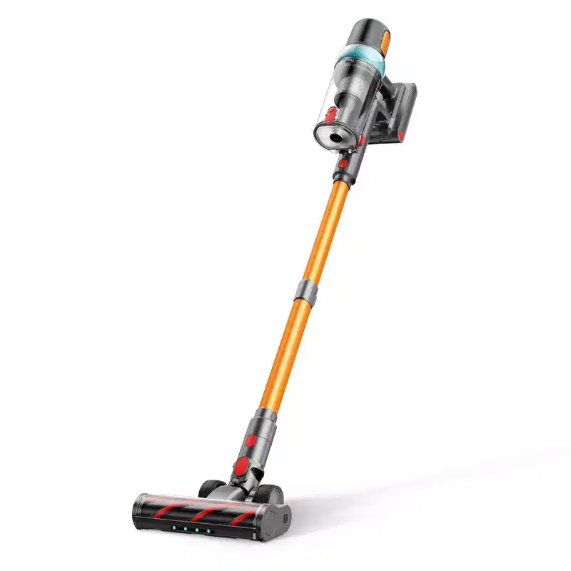 Yaber P20 Cordless Vacuum Cleaner, 52Min Runtime,4-Stage HEPA Filtration, Tangle-Free for Pet Hair Carpet Hard Floor (2600 sqft Coverage)
