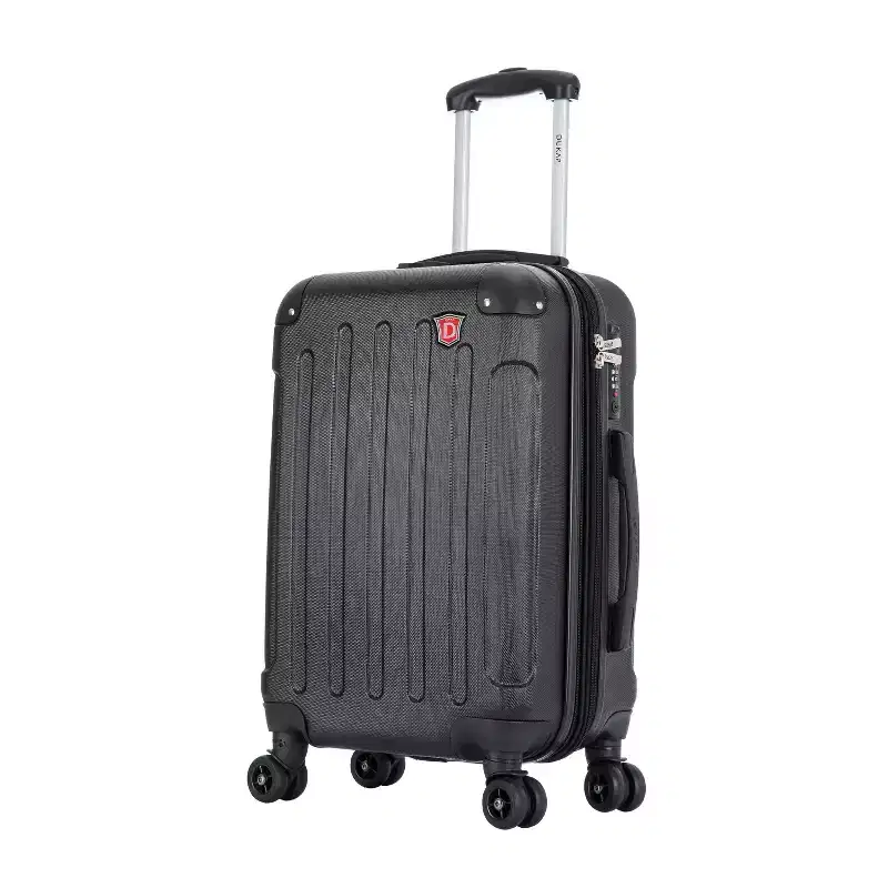 DUKAP Intely Hardside Carry On Spinner Suitcase with Integrated USB Port