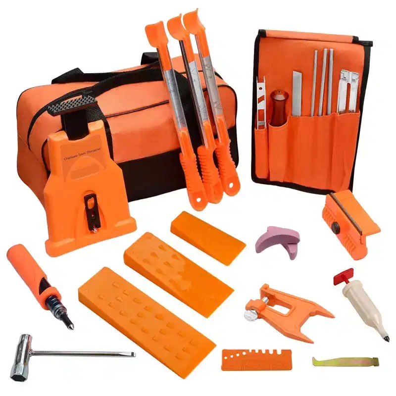 MeasuPro Store Chainsaw Sharpening Kit - 20-Piece Set with Handy Storage Bag