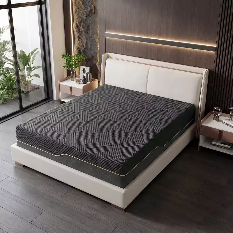Dyonery 12/14 inch Firm Mattress for Pain Relief,Green Tea Gel Memory Foam,Anti-Slip Breathable High Density Foam Mattress CertiPUR-US King/Queen Size