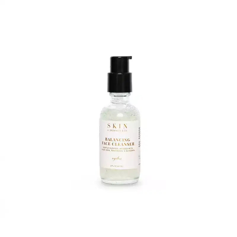 Skin by Brownlee & Co Balancing Face Cleanser - 2oz: Sulfate-Free, Gel Form, For Oily & Acne-Prone Skin