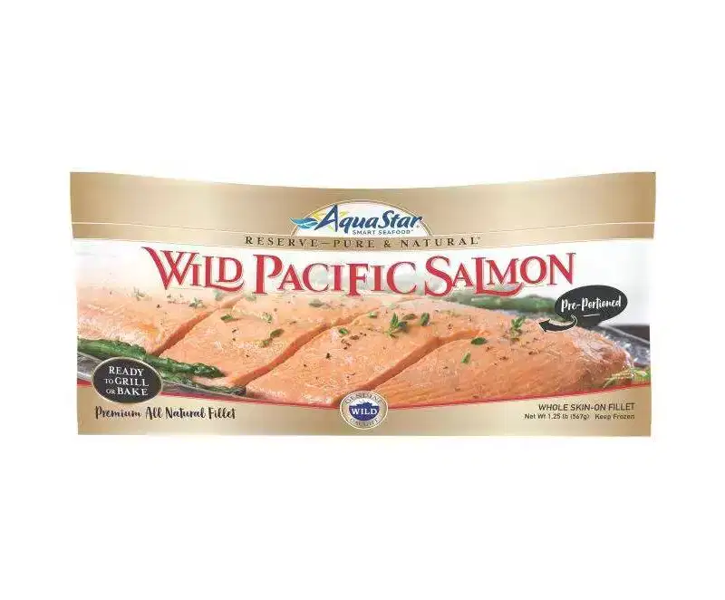 Aqua Star Frozen Wild Pacific Salmon - 20oz