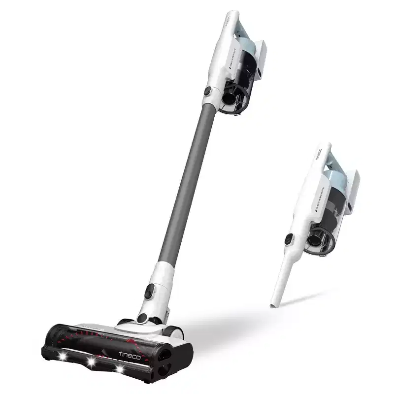 Tineco GO Cordless Stick Vacuum Powder GO203 Blue: 2-Year Warranty, Multi-Surface, Cyclonic Filter, 3 Speeds, Bagless