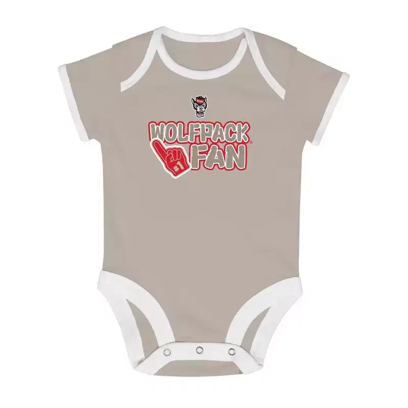 NCAA NC State Wolfpack Infant 2pk Bodysuit