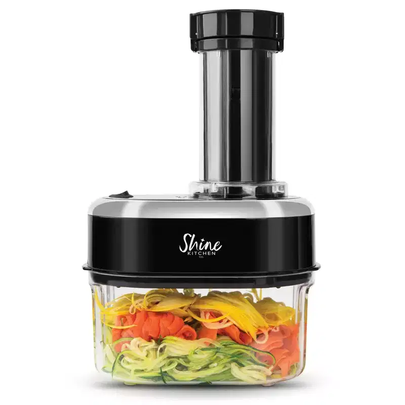 Shine Kitchen Co. Electric Spiralizer  Black