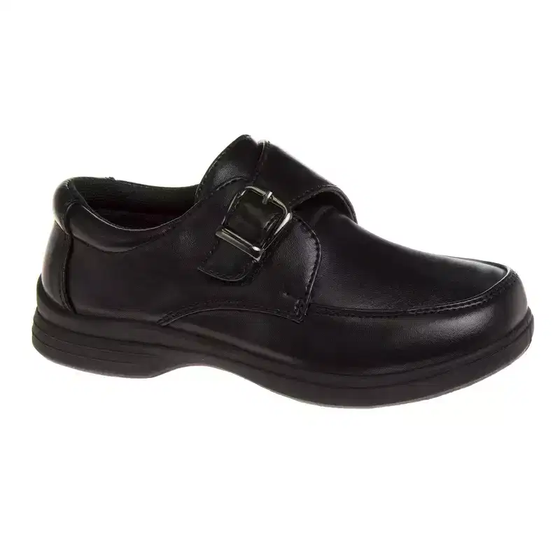 French Toast Toddler Boys Slip-on Comfort School Dress Shoes  Black