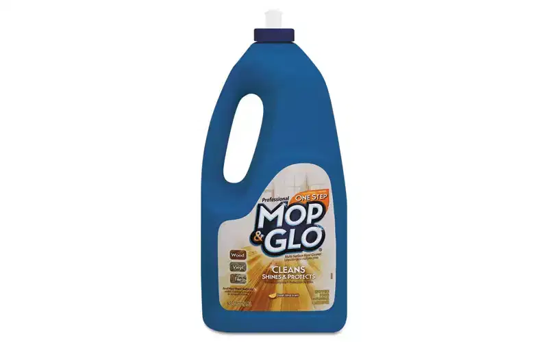 Professional MOP & GLO Triple Action Floor Shine Cleaner, Fresh Citrus Scent, 64 oz Bottle