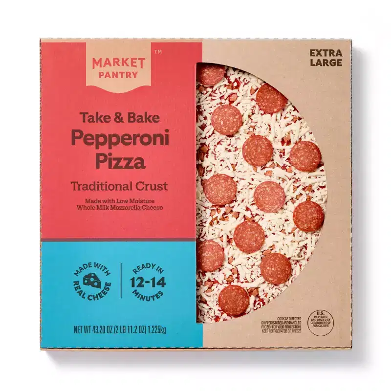 Pepperoni Pizza 16" - 43.2oz - Market Pantry™