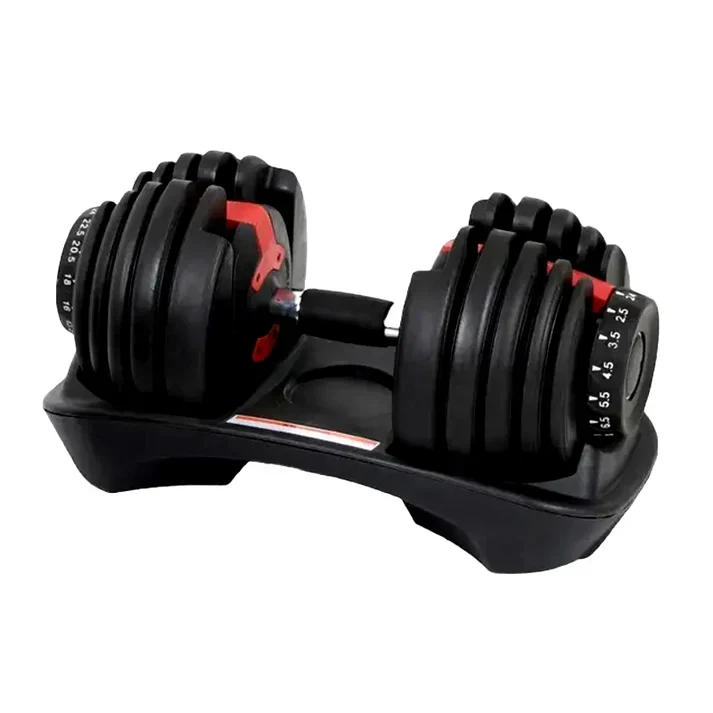 40KG (17-in-1) Adjustable Dumbbell with Smart Dial | All-in-One Strength Training Weight Set for Home Gym | Space-Saving, Heavy-Duty Design | Optional Bench & Rack for Men & Women
